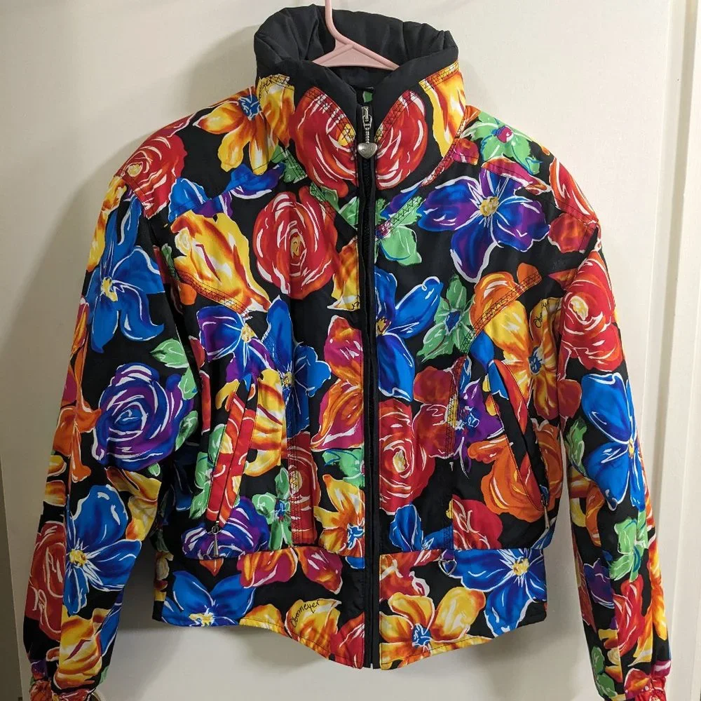 Obermeyer Floral "Daisy" Jacket - Size 12 - Picture 1 of 10